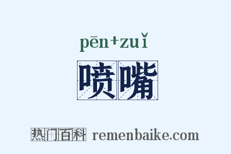 喷嘴是什么意思的图片